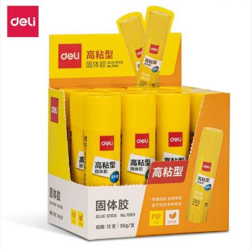 得力固体36G胶棒