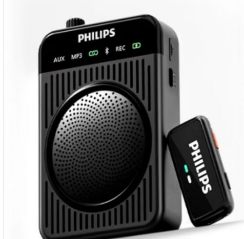 飛利浦(PHILIPS)小蜜蜂擴音器教師專用 便攜式插卡音箱